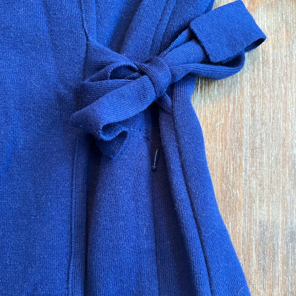 WOMENS TITLE NINE MERINO WOOL HOODED WRAP CARDIGAN SWEATER, XS - Picture 3 of 5